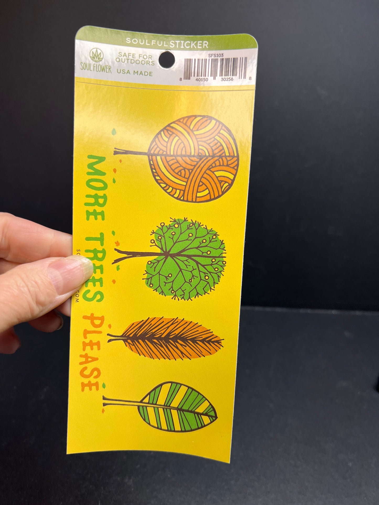 More Trees Please Sticker – Soul Flower