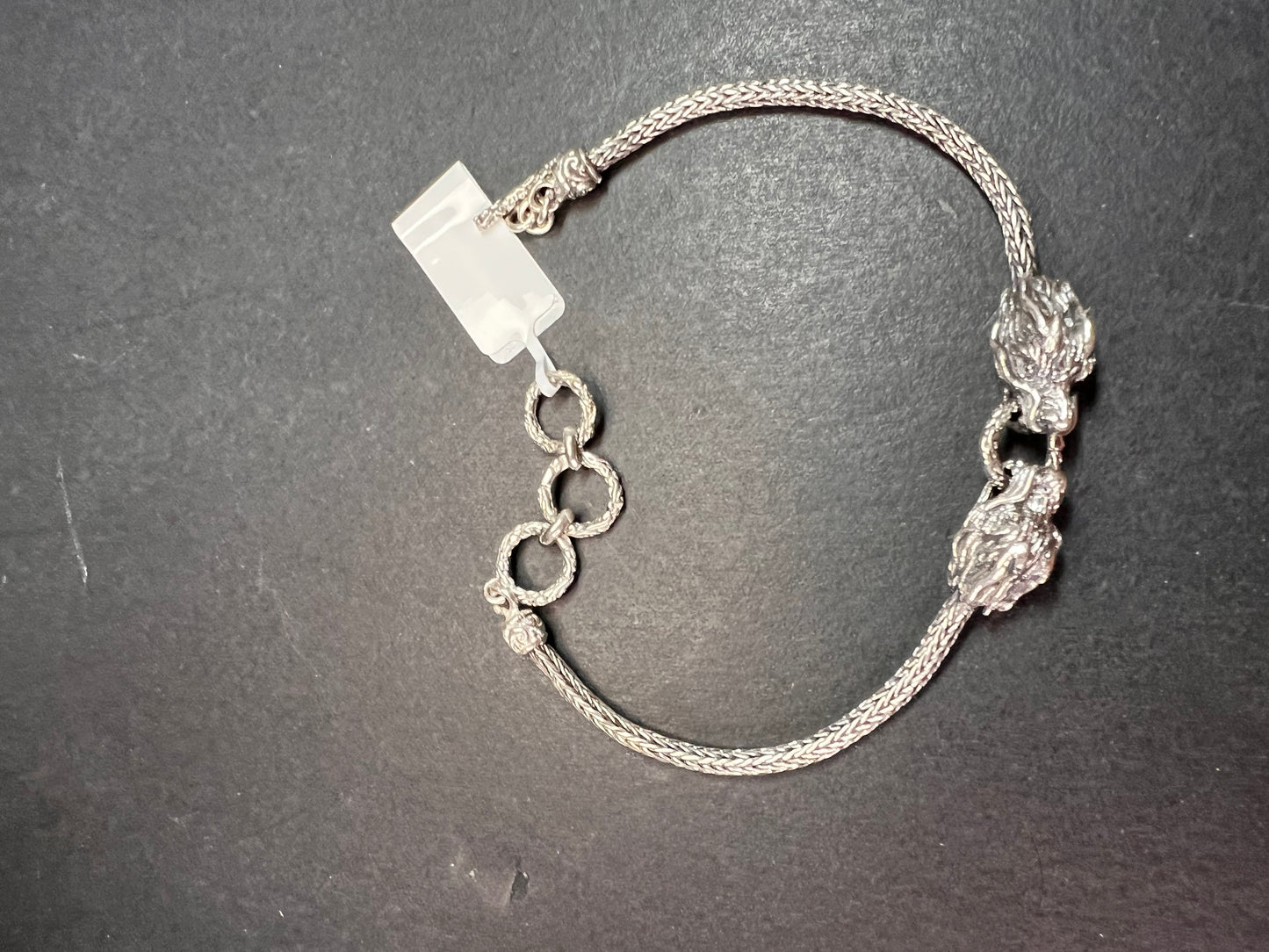 NEW Bali Legacy Naga dragon sterling silver bracelet