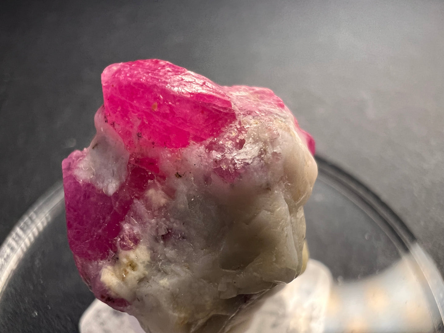 Ruby rough specimen from Afghanistan