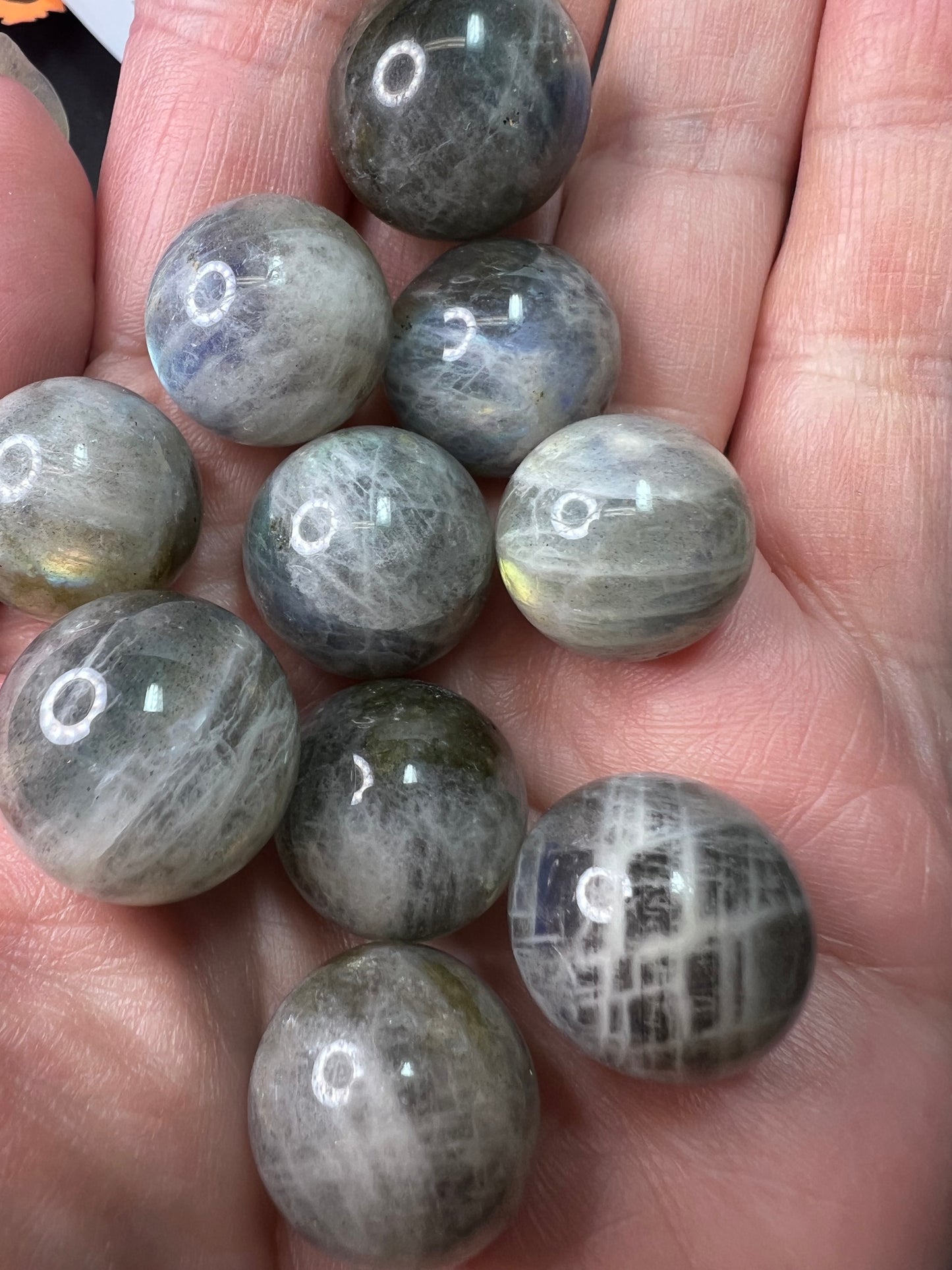 Labradorite marbles