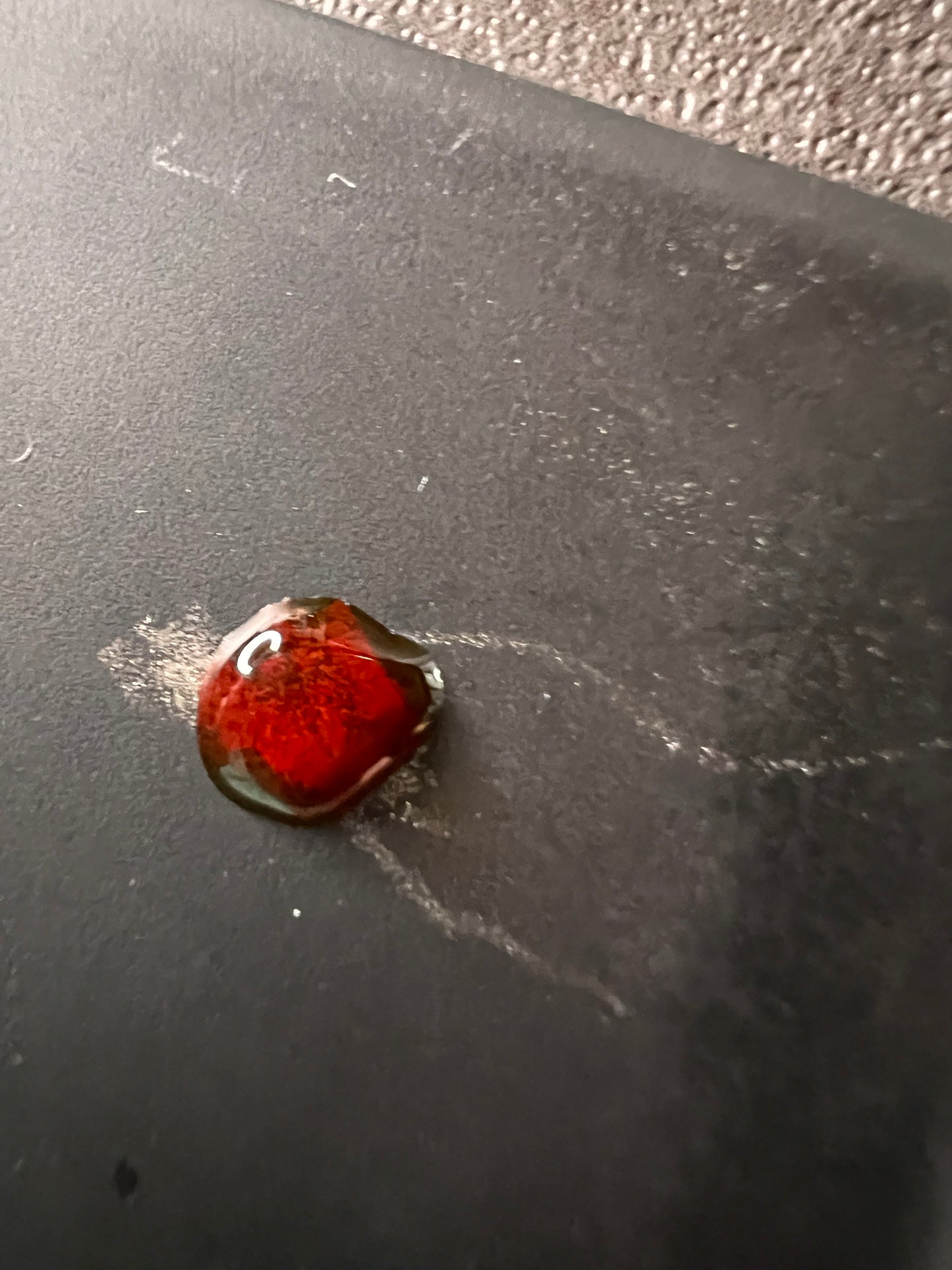 New Bomb Party Sterling Silver Lavender Simulated Amethyst Dinner Ring Sz 9