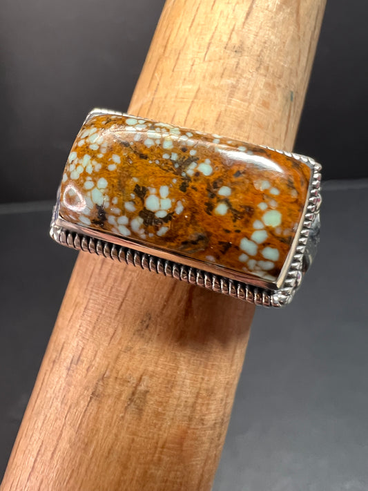 NEW Blue Horizon turquoise sterling silver ring size 7