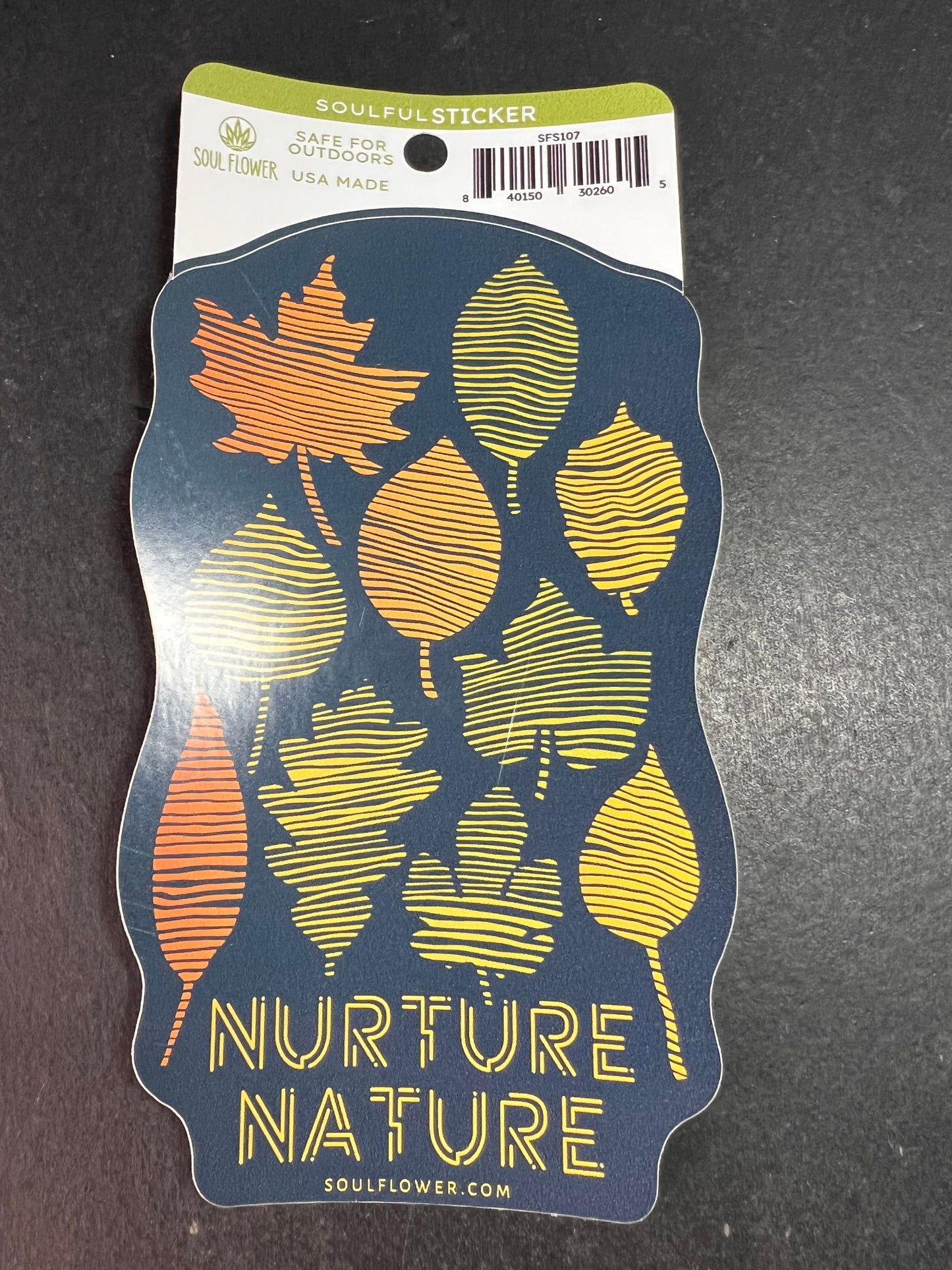 Soul Flower Nurture Nature Sticker