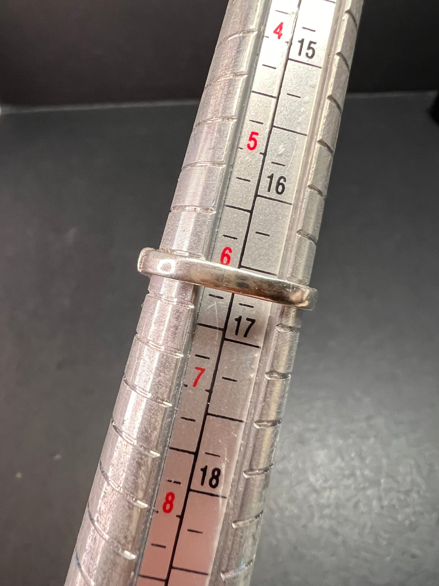 Vintage claddagh sterling silver ring size 6