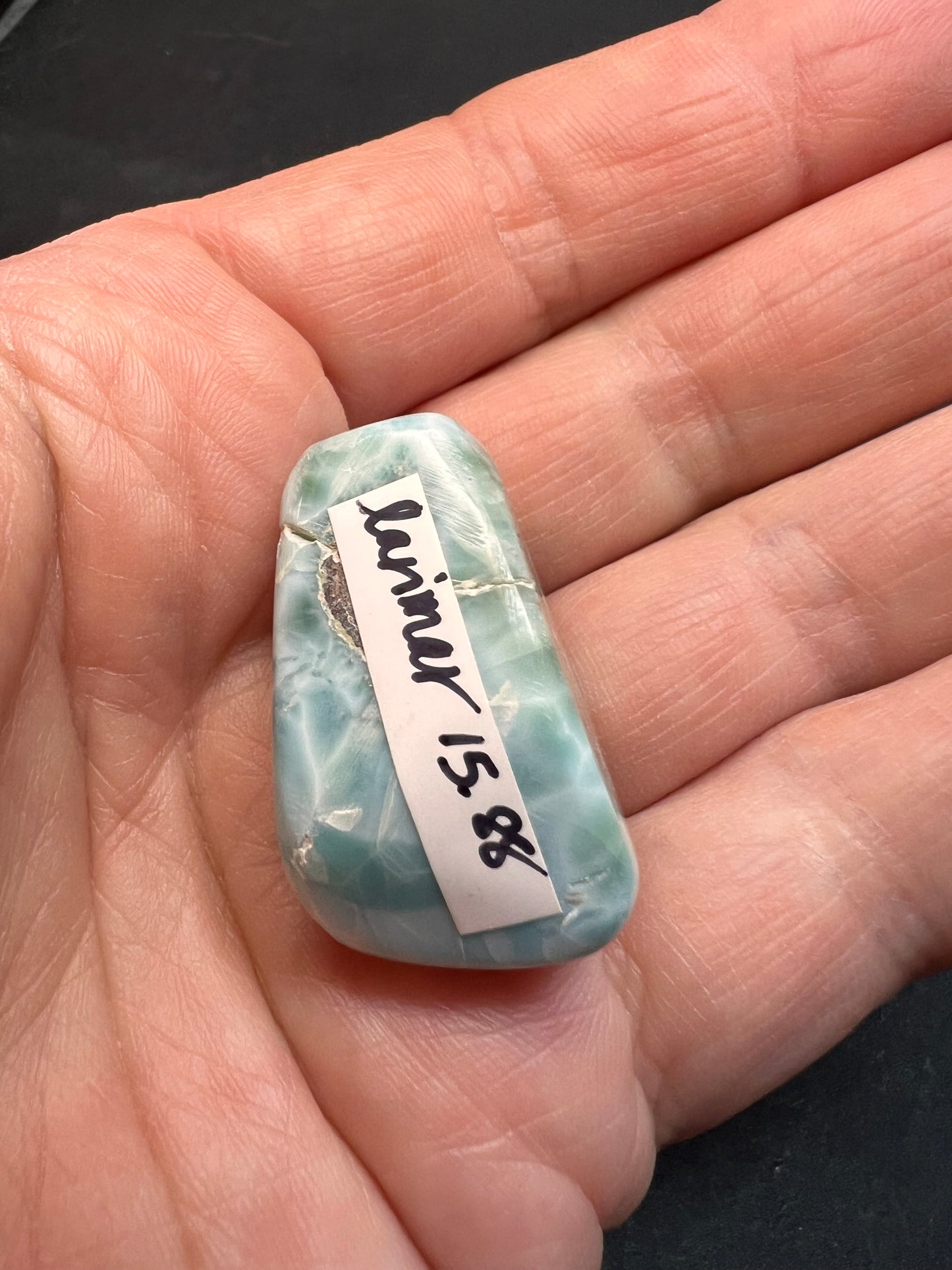 Larimar tumble 19 grams