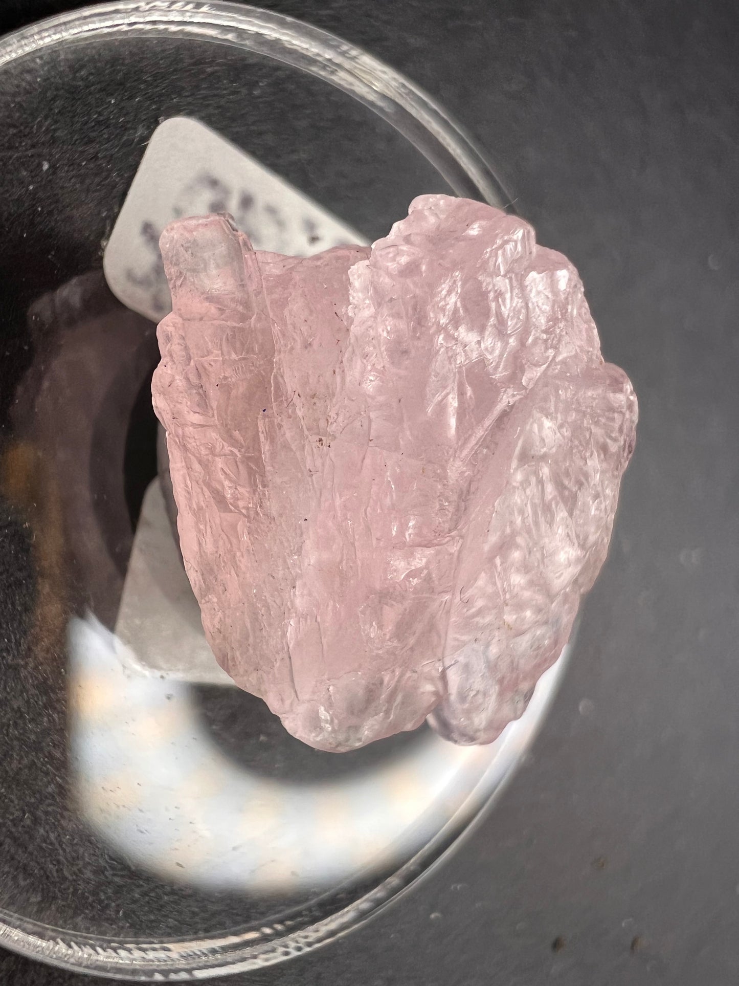 Rough African morganite specimen 7.41 grams