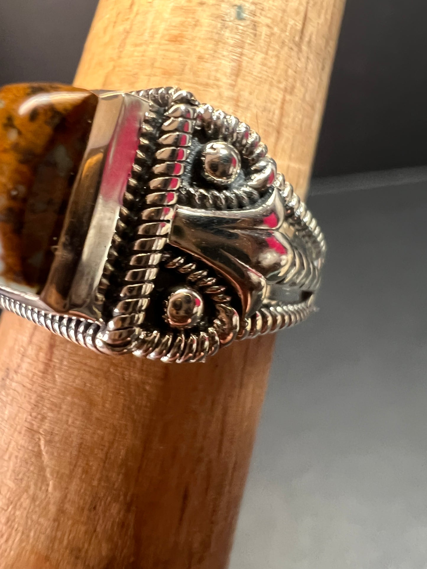 NEW Blue Horizon turquoise sterling silver ring size 7