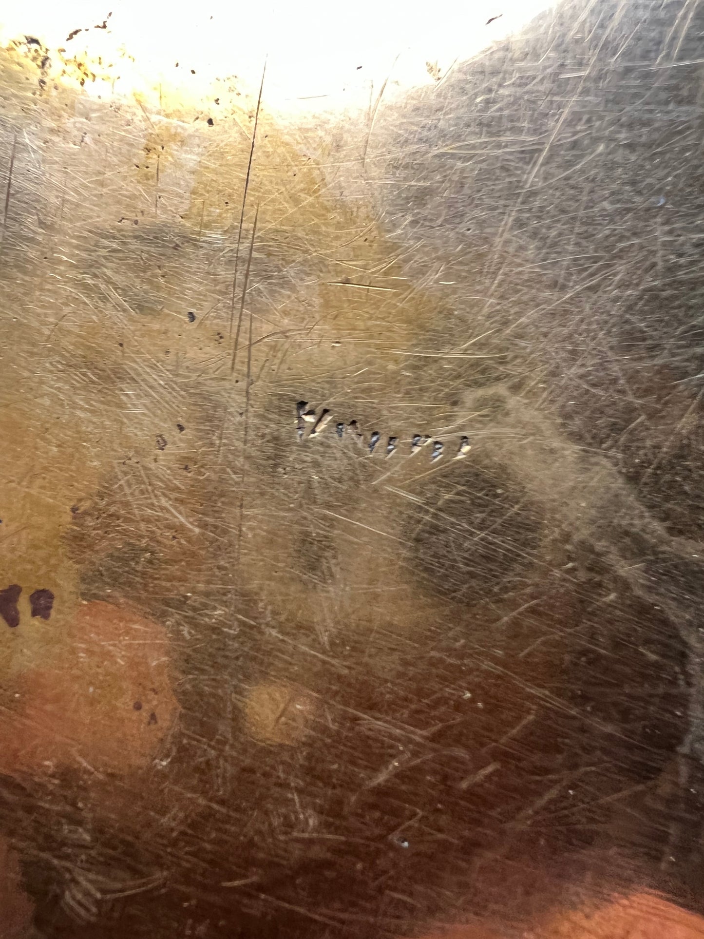 Antique 1920s Chinese Etched Brass Dragon Bowl - 10” Hand Engraved MCM Decor