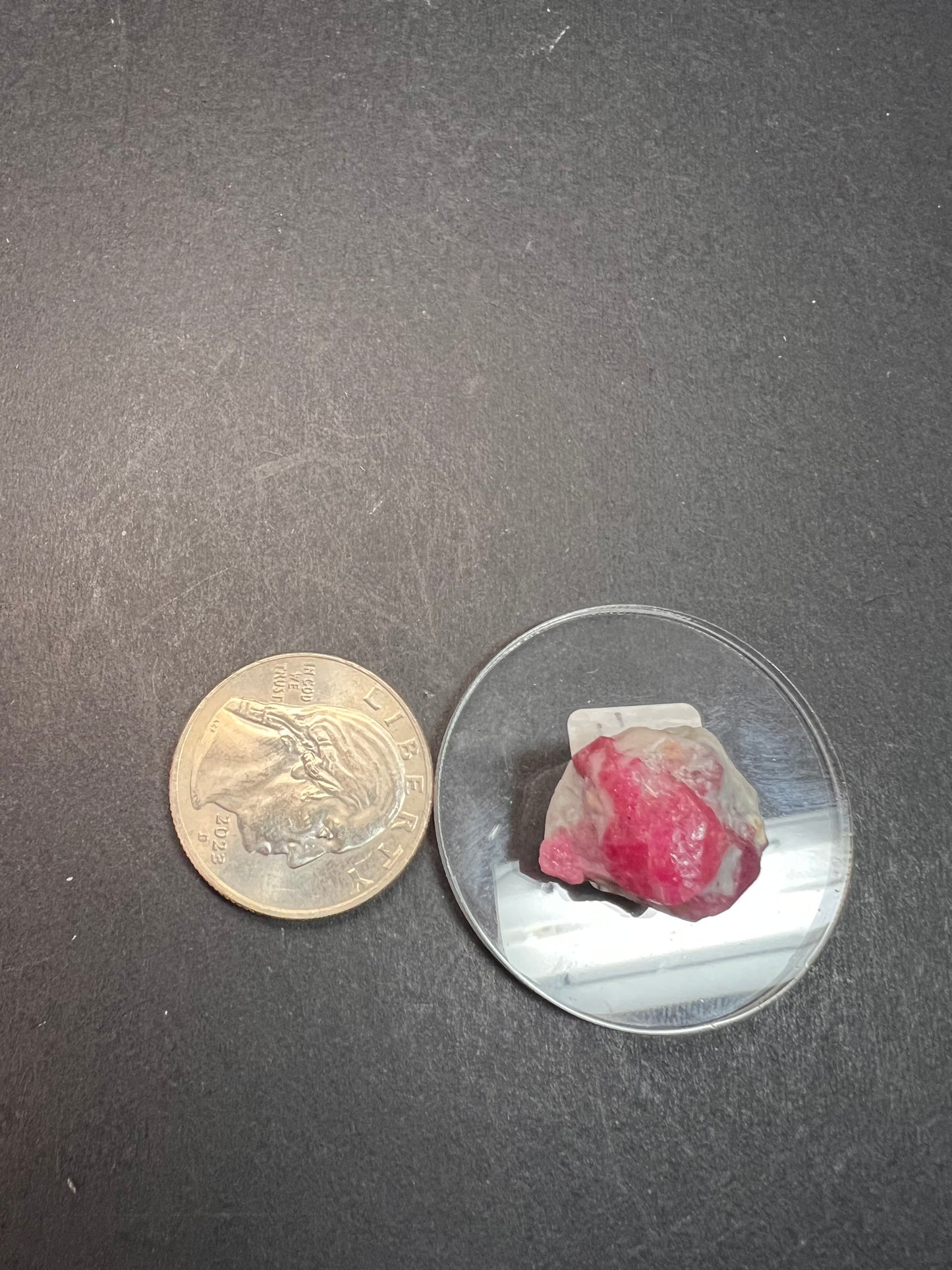 Ruby rough specimen from Afghanistan