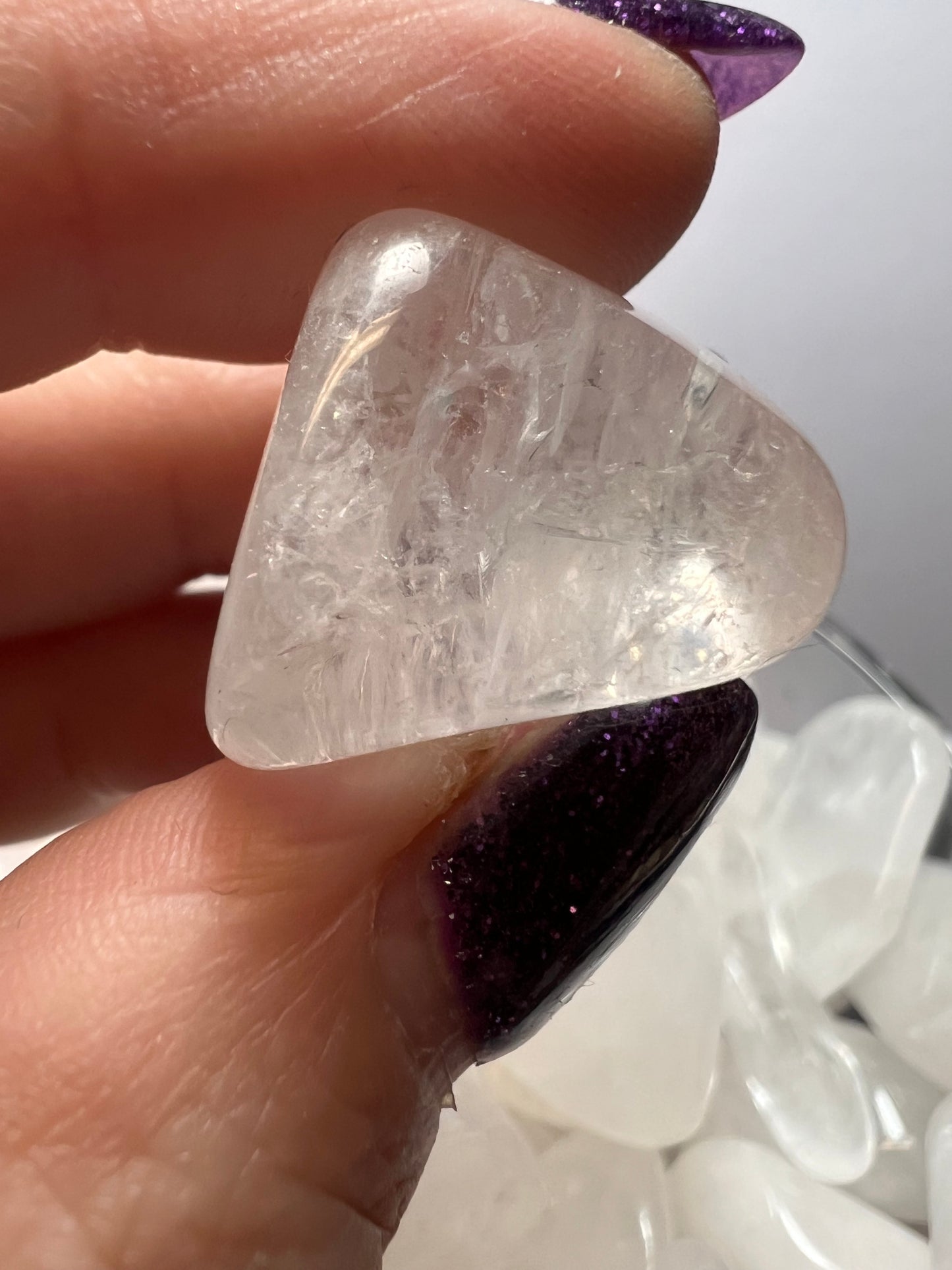 Girasol \ moon quartz quartz tumble