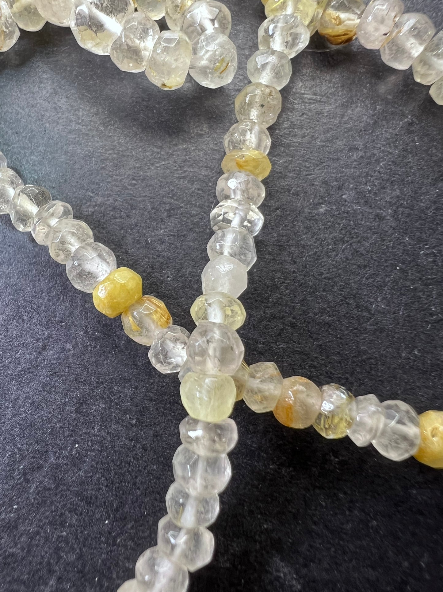 Rutilated quartz necklace *NEW*