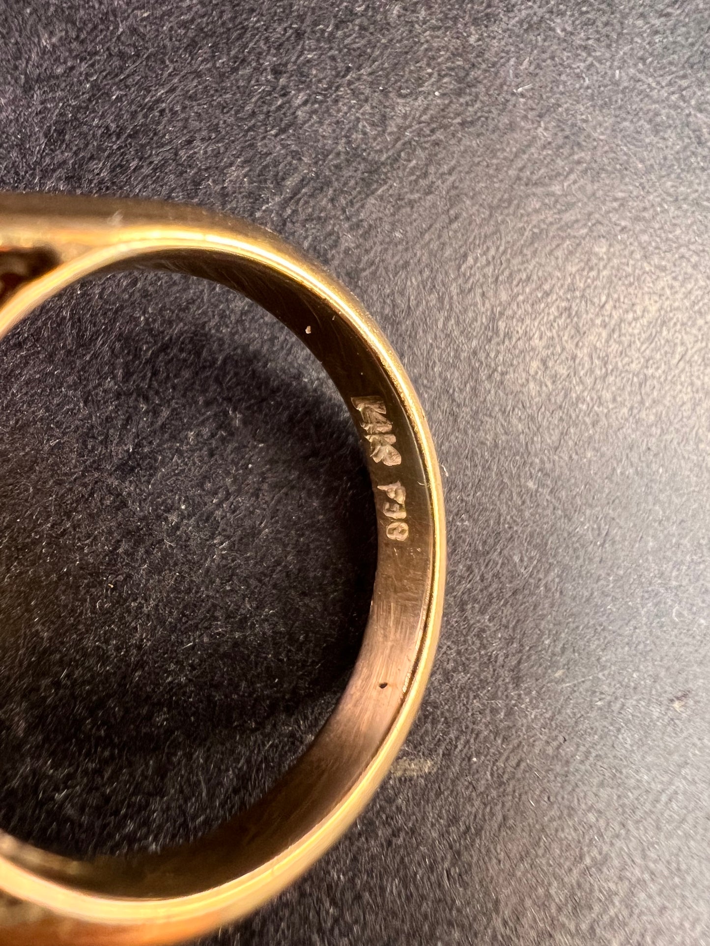 Vintage 14K Opal & Diamond Ring | Size 6.5 | Papered | 1.80ct | 60s–70s