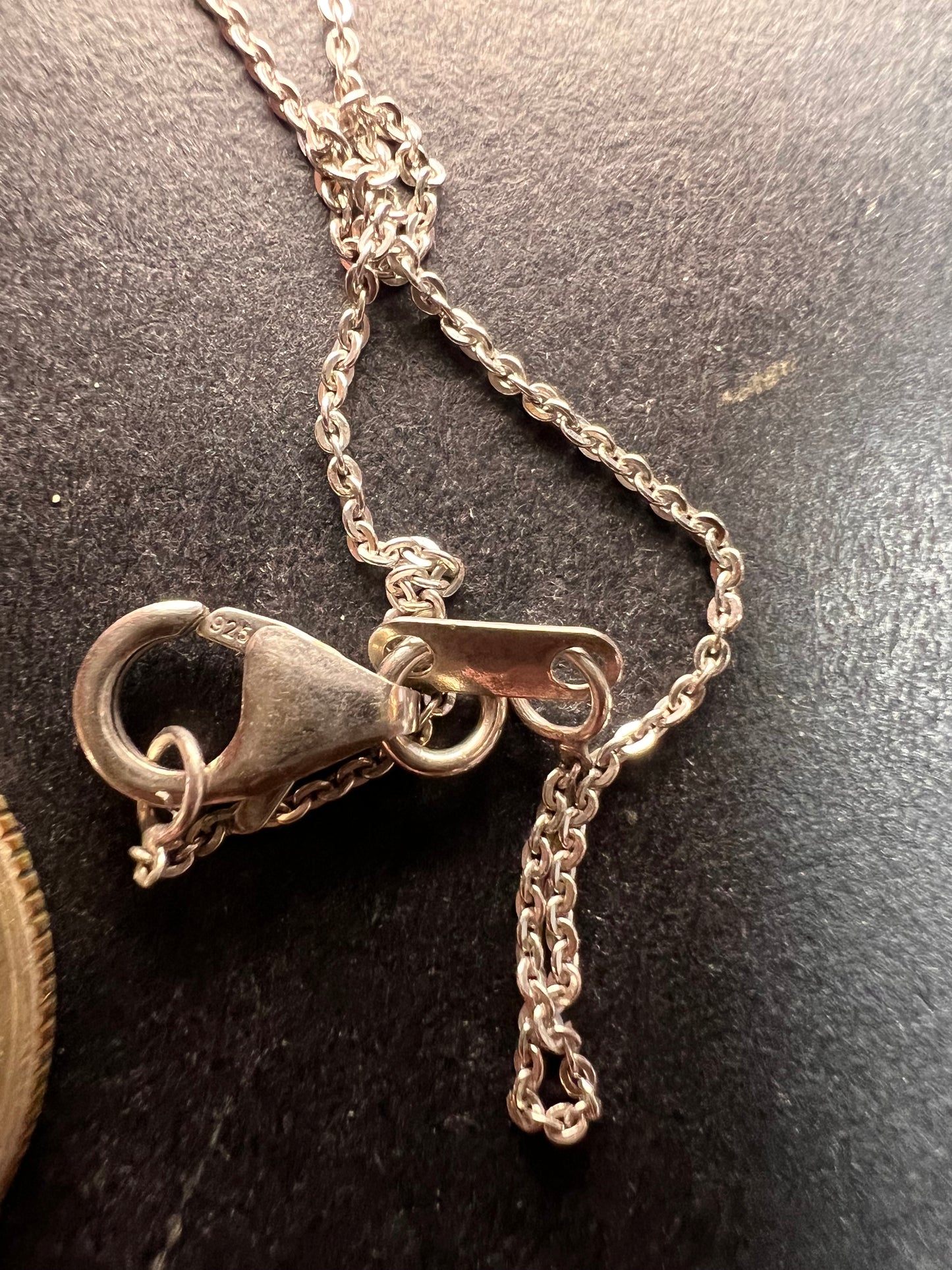 NEW Narsipatnam alexandrite sterling silver pendant necklace