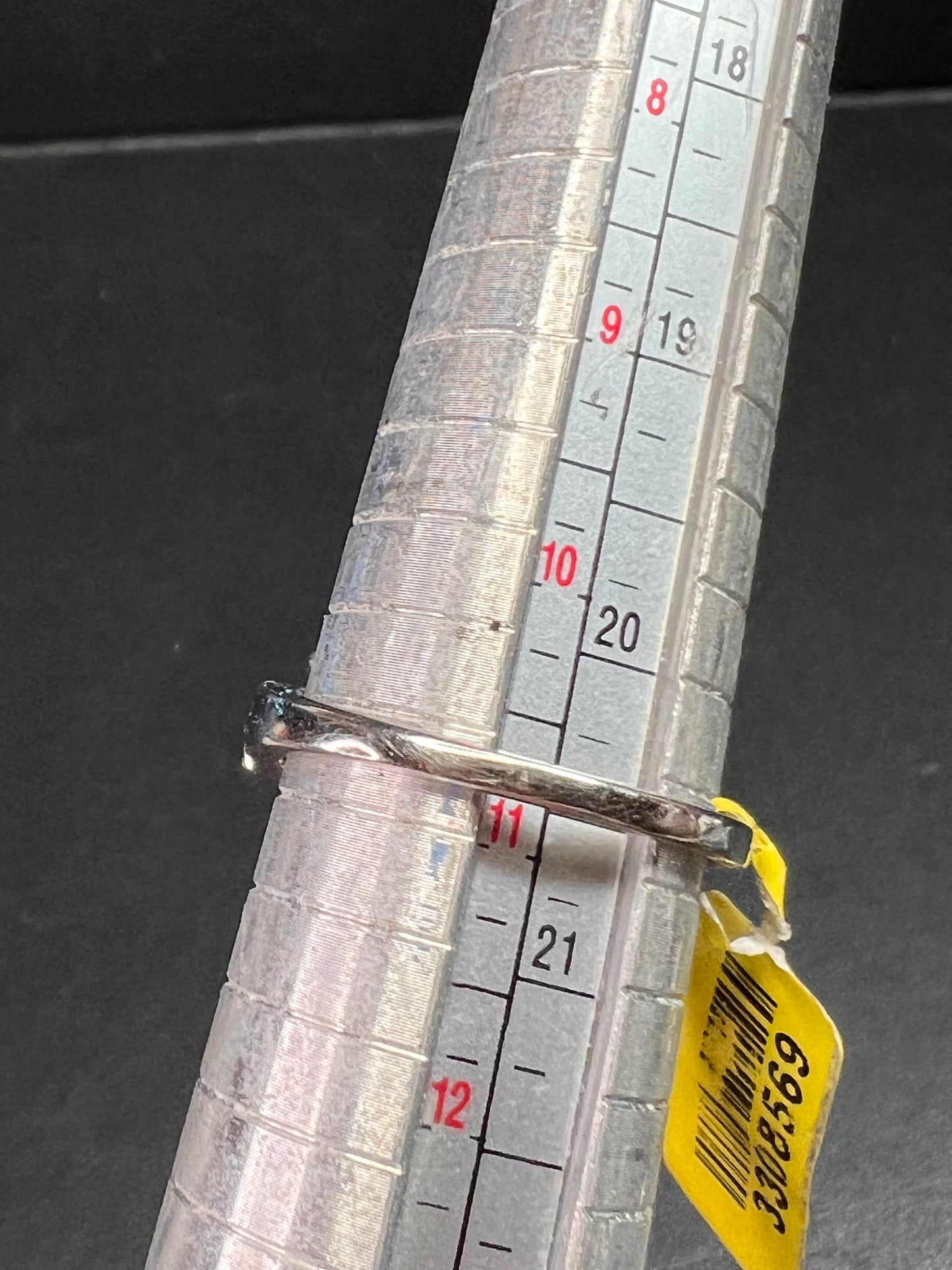 NEW ametrine and topaz sterling silver ring size 11