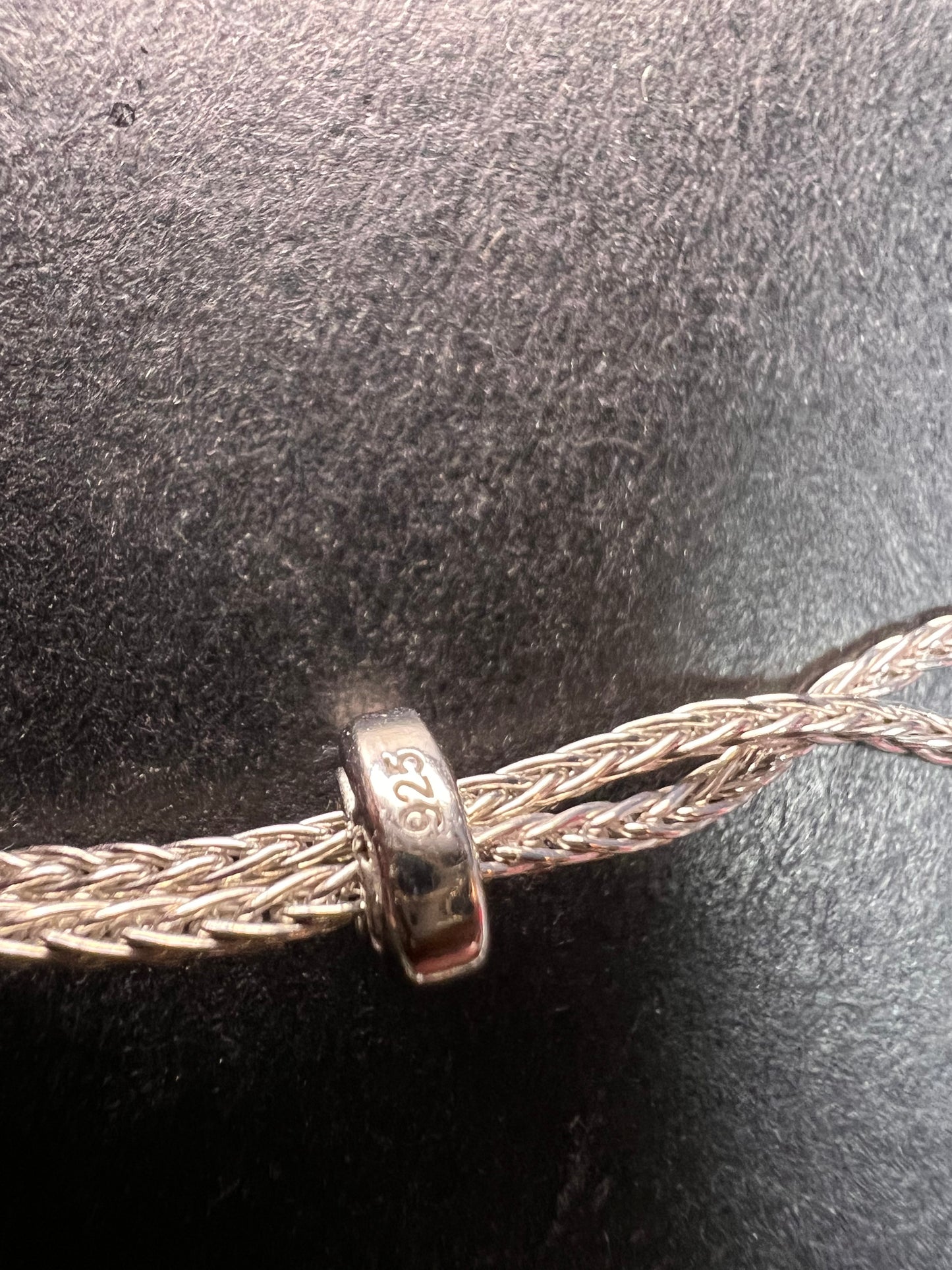 Sterling Silver CZ Halo Bolo Bracelet Adjustable Sparkle Slider Bracelet