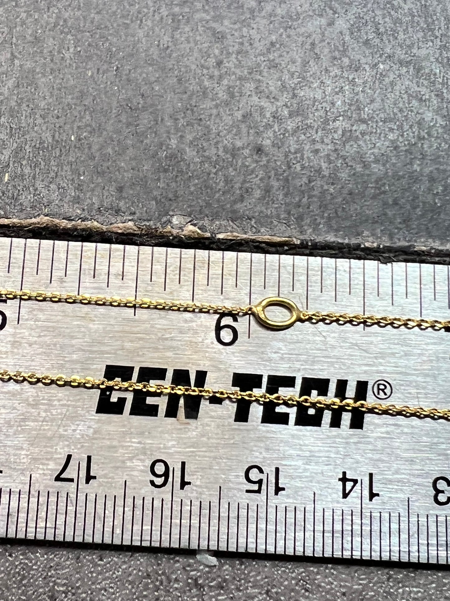 Dumortierite Pendant Necklace 23” Gold Over 925 Italy Adjustable