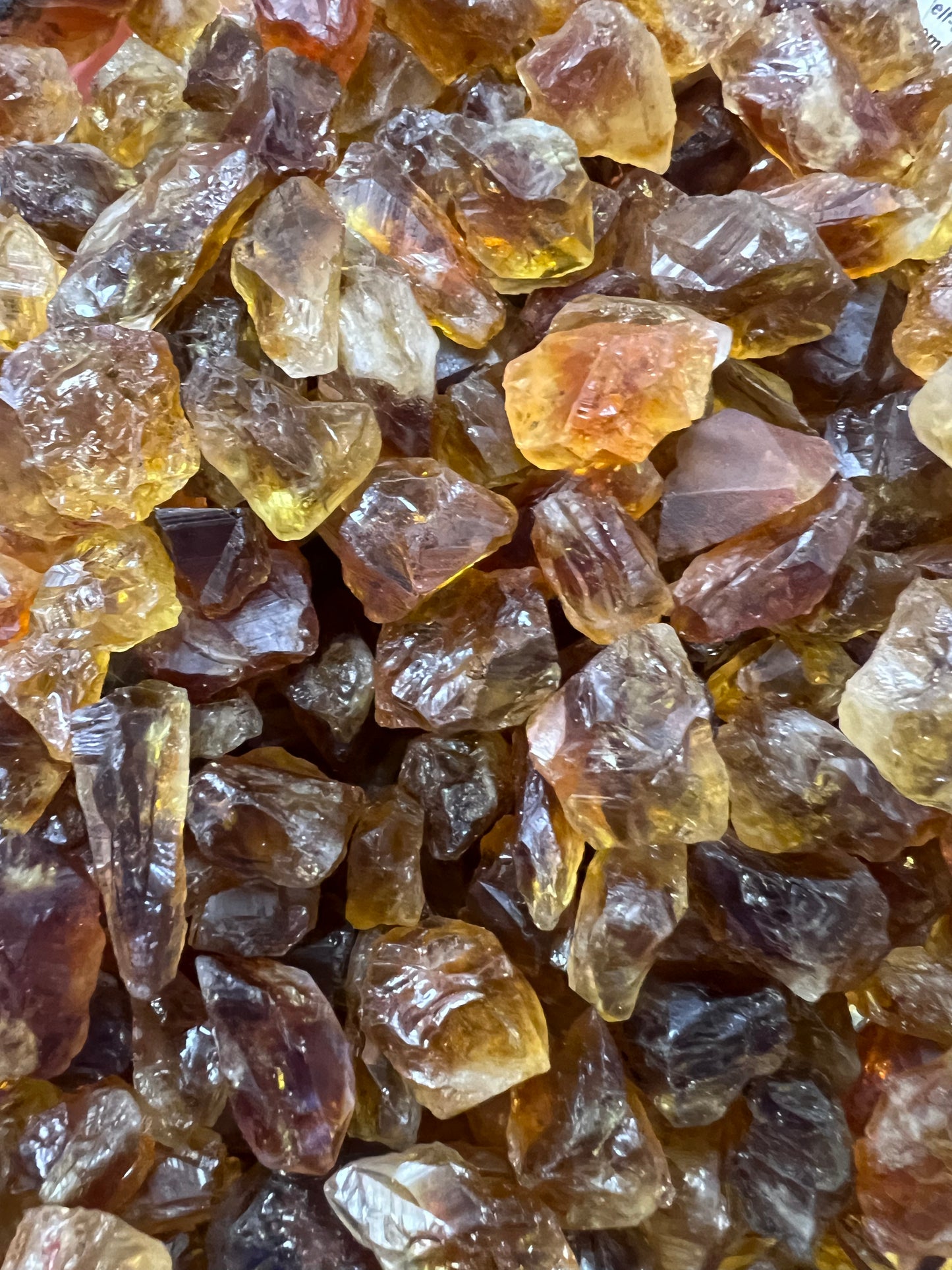 Natural citrine from Madagascar