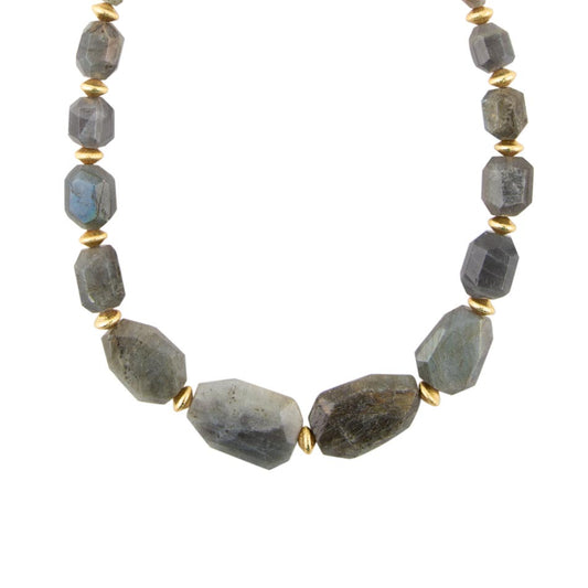 Barse Bold Labradorite Statement Necklace