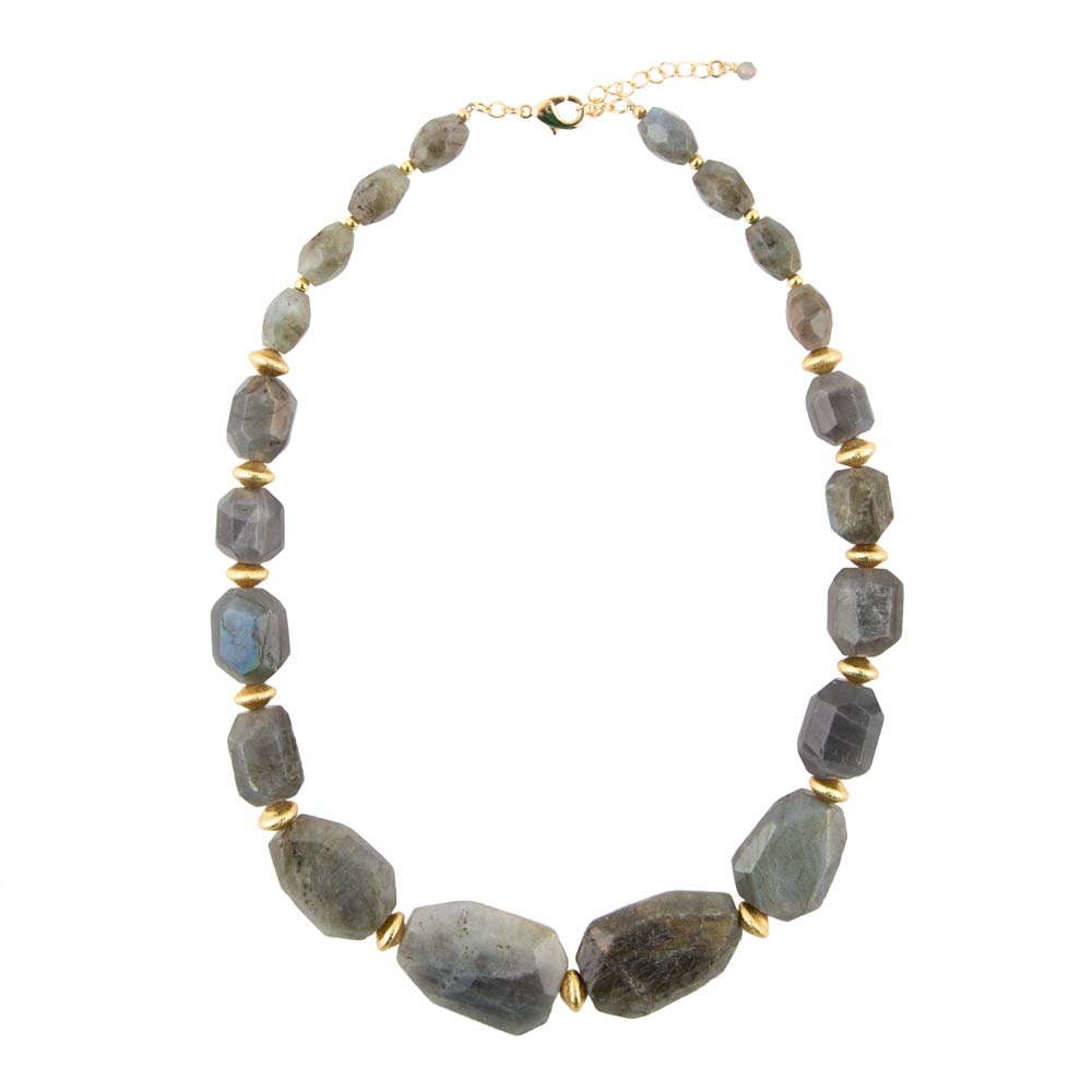 Barse Bold Labradorite Statement Necklace