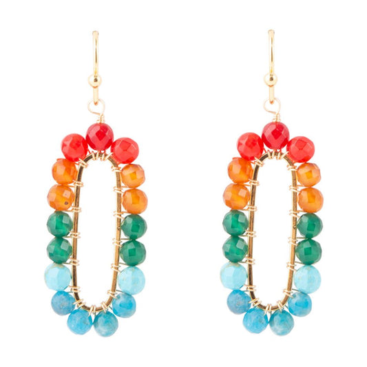Earthly Jewels Endless Loop Earrings