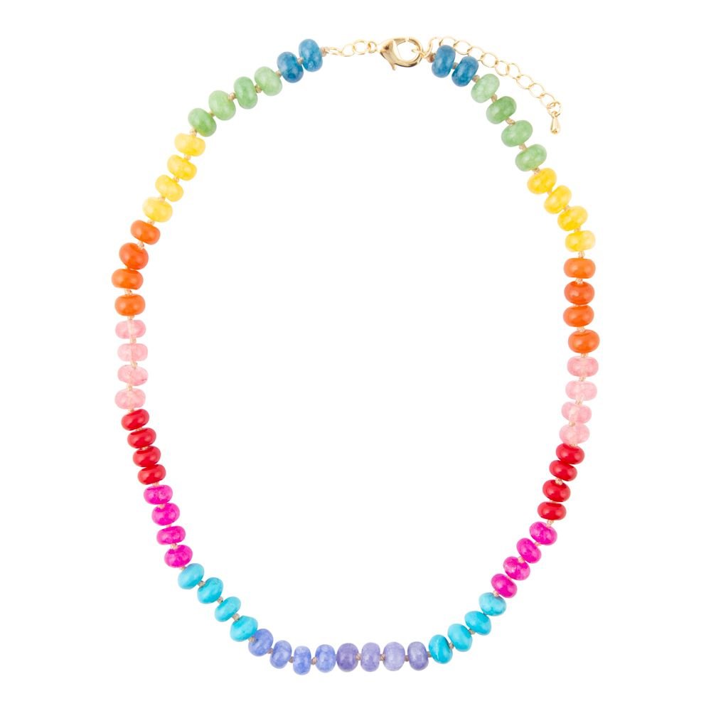Kaleidoscope Multistone Strand Necklace