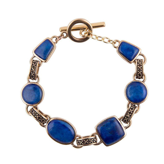 Barse Royal Lapis Lazuli Bracelet