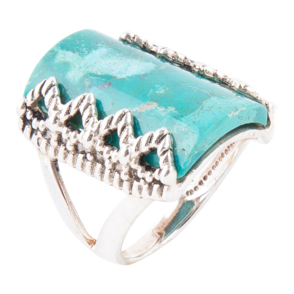 Barse Sluice Genuine turquoise Ring