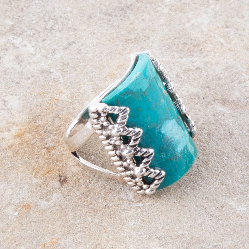 Barse Sluice Genuine turquoise Ring