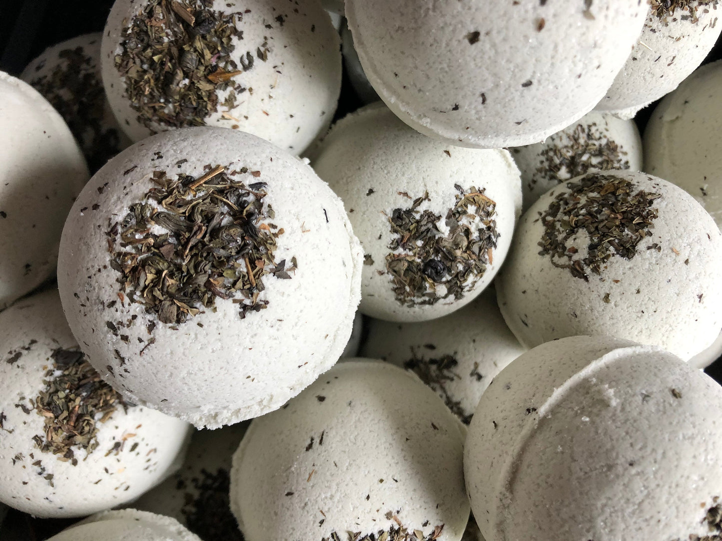 Enlighten Mint Bath Bomb. Rosemary Mint. Essential Oils. Made in Utah