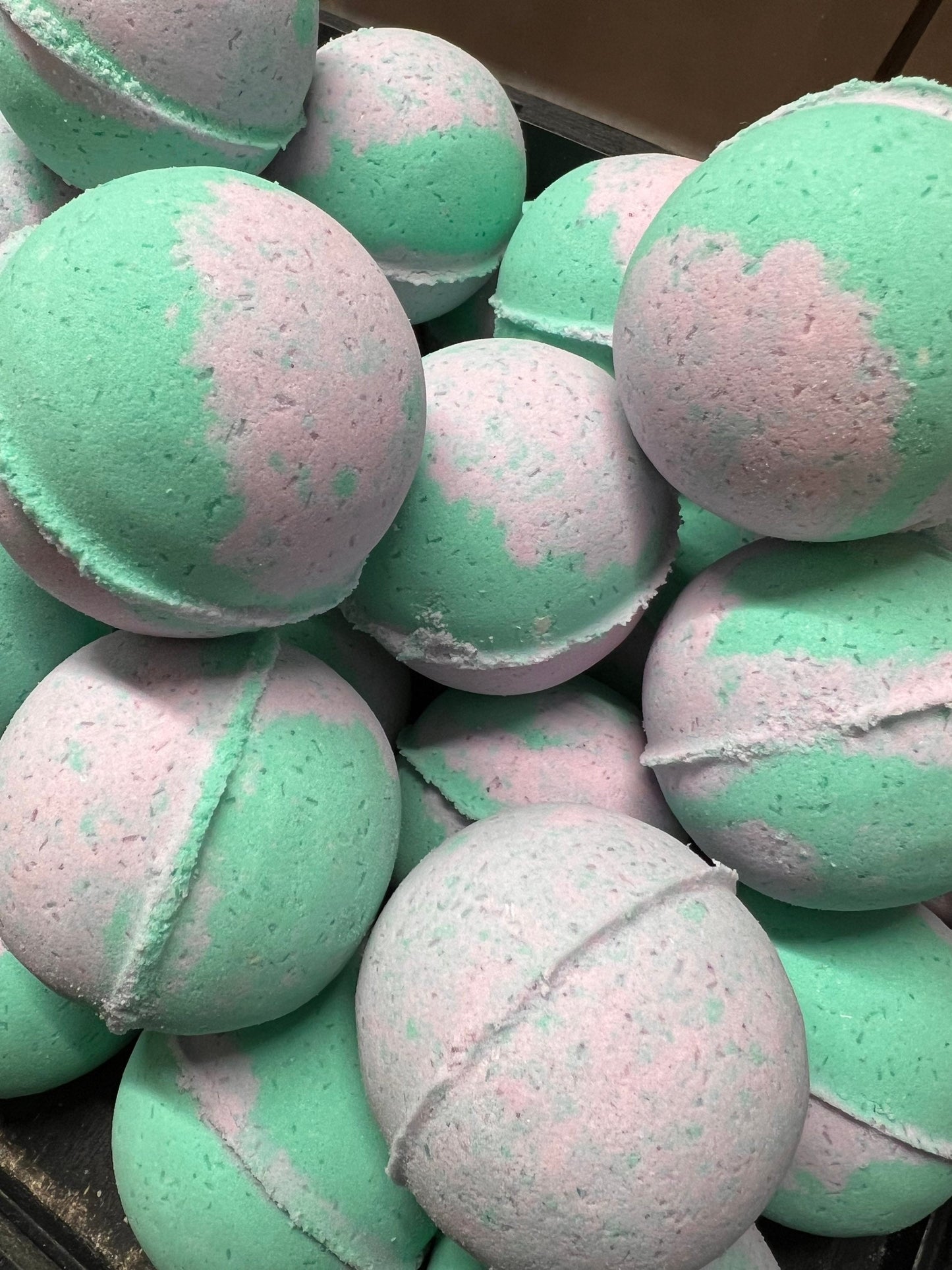 Peace Out Plumeria Bath Bomb. Organic Ingredients . Vegan. Natural. Made in Utah.